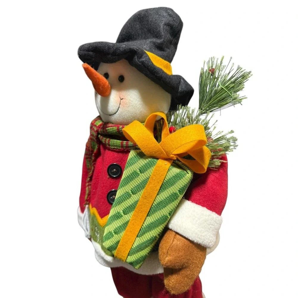 Plush Snow Man standing plush